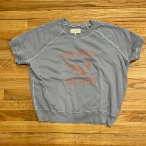 The Great. Short sleeve blue jays sweatshirt - excellent used condition